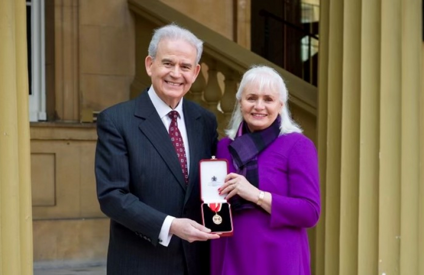 Sir Julian Lewis MP with honour