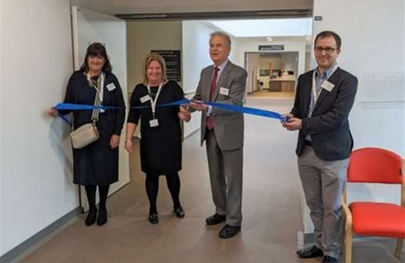 Sir Julian at Hythe the Hospital Opening